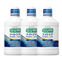 ガム・ナイトケアリンス ［ナイトハーブタイプ］450ml3本セット