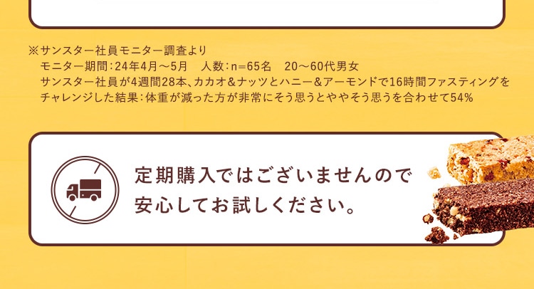 定期購入ではございませんので安心してお試しください。
