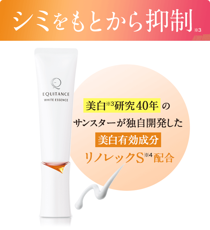 シミをもとから抑制