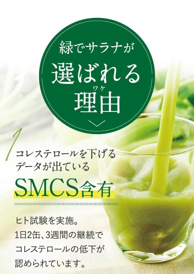 ワケ選ばれる理由緑でサラナが