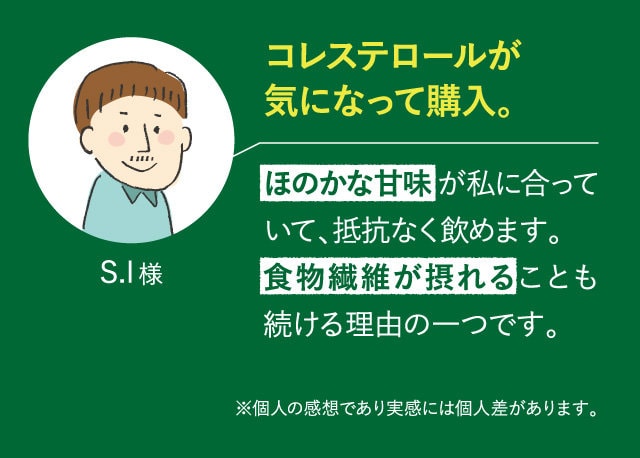 コレステロールが気になって購入。