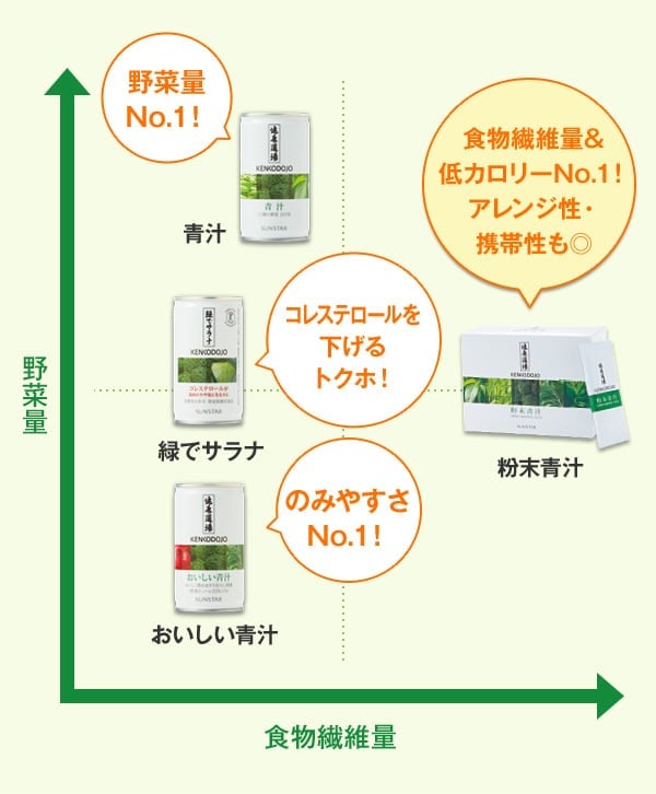 【2個セット】サンスター 健康道場 粉末青汁 10g*30袋入