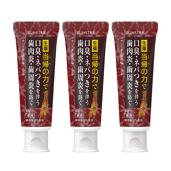 サンスター薬用塩ハミガキ 3本セット